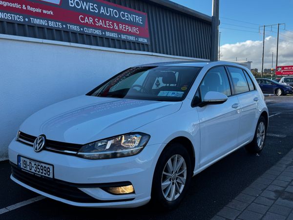 Volkswagen Golf Estate, Diesel, 2019, White