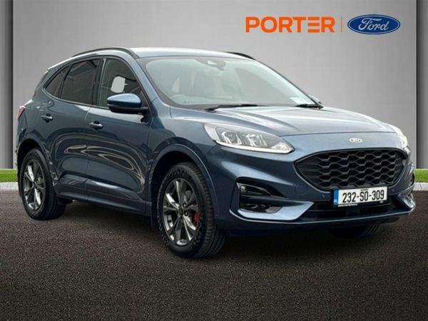 Ford Kuga SUV, Petrol Plug-in Hybrid, 2023, Blue