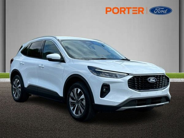 Ford Kuga SUV, Petrol Plug-in Hybrid, 2025, White