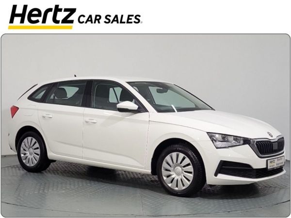 Skoda Scala Hatchback, Petrol, 2024, White