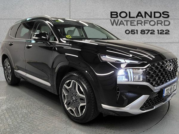 Hyundai Santa Fe SUV, Petrol Plug-in Hybrid, 2023, Black