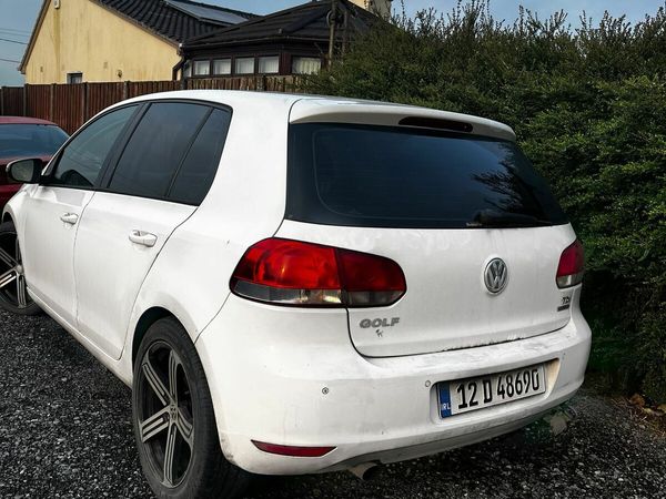 Volkswagen Golf Hatchback, Diesel, 2012, White