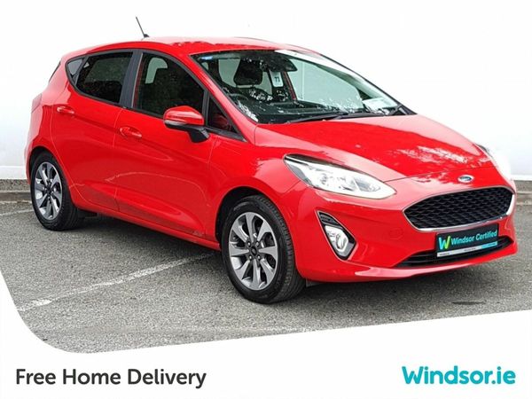 Ford Fiesta Hatchback, Petrol, 2020, Red