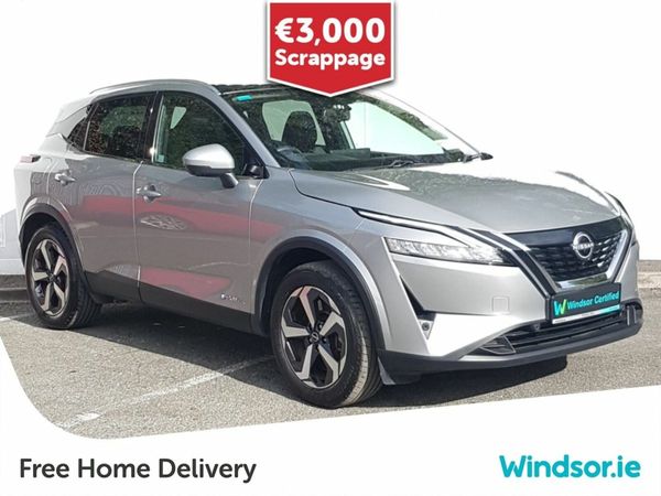 Nissan Qashqai MPV, Petrol Hybrid, 2023, Grey