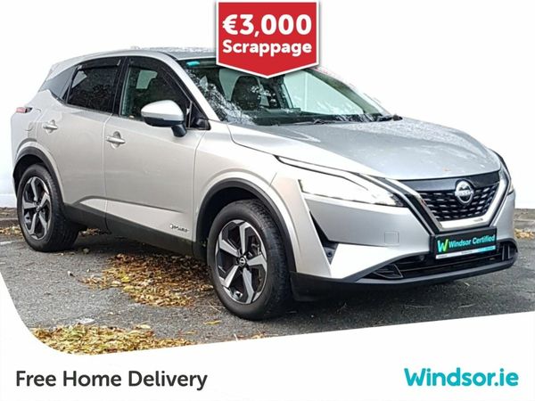 Nissan Qashqai MPV, Petrol Hybrid, 2023, Silver