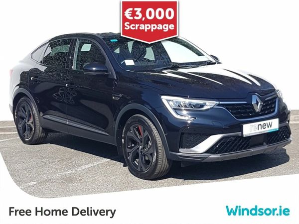 Renault Arkana Hatchback, Petrol, 2022, Black