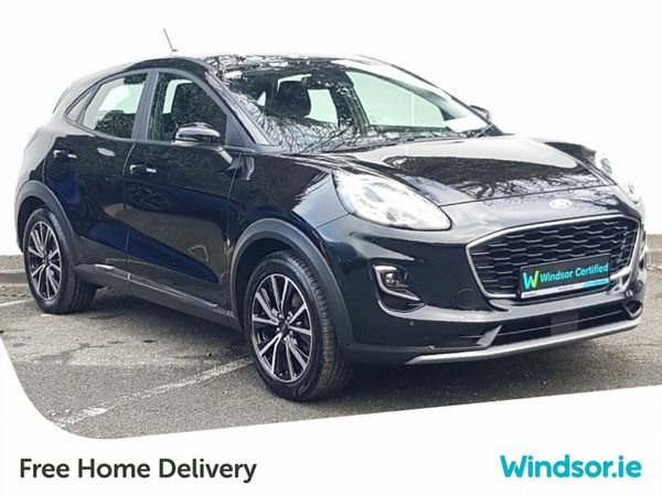 Ford Puma MPV, Petrol Hybrid, 2023, Black