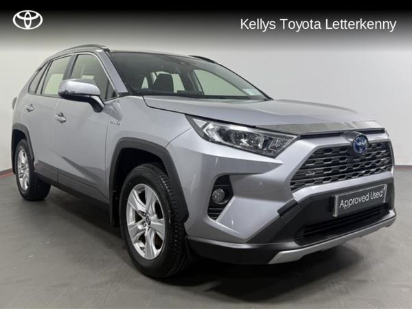 Toyota RAV4 SUV, Petrol Hybrid, 2021, Grey