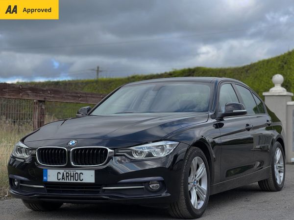 BMW 3-Series Saloon, Diesel, 2017, Black