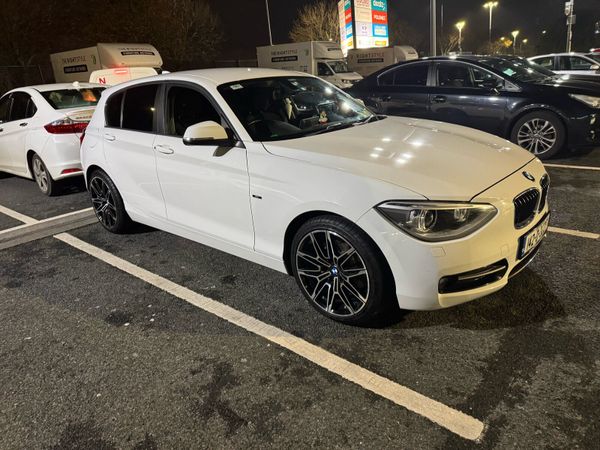 BMW 1-Series Hatchback, Petrol, 2014, White