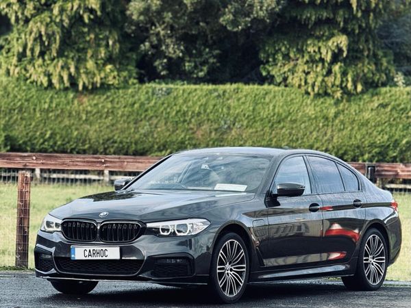 BMW 5-Series Saloon, Petrol Plug-in Hybrid, 2019, Black