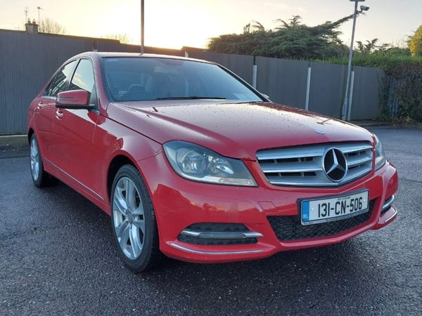 Mercedes-Benz C-Class Saloon, Diesel, 2013, Red
