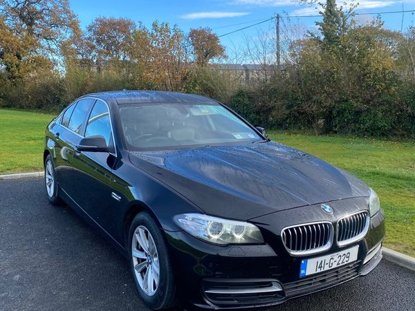 BMW 5-Series Saloon, Diesel, 2014, Black