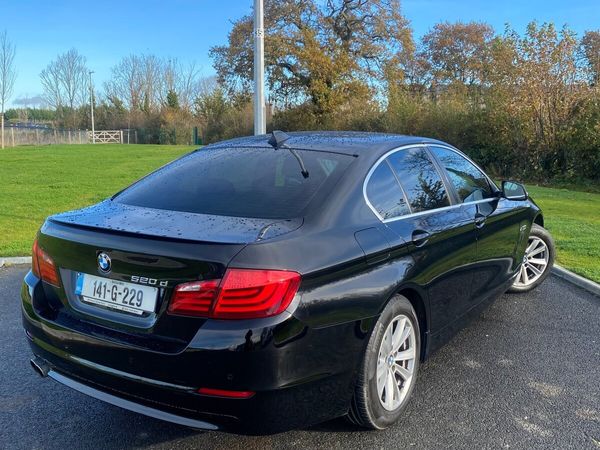 BMW 5-Series Saloon, Diesel, 2014, Black