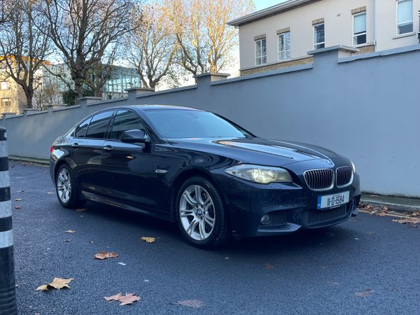 BMW 5-Series Saloon, Diesel, 2011, Black