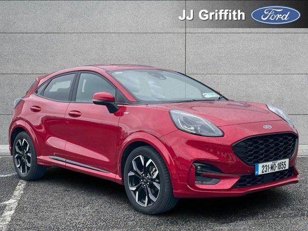 Ford Puma MPV, Petrol Hybrid, 2023, Red