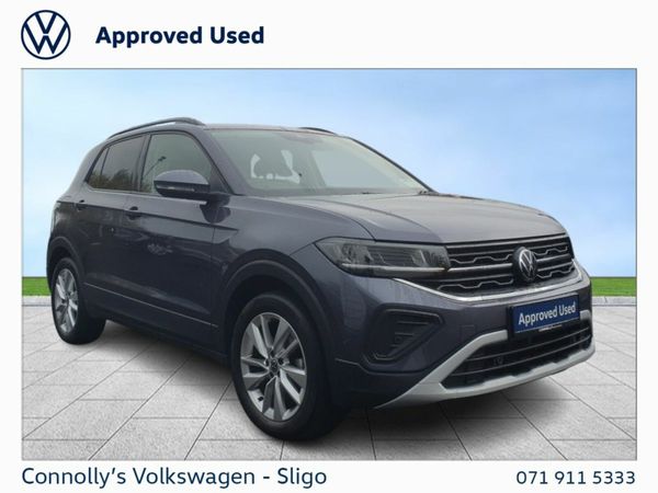 Volkswagen T-Cross SUV, Petrol, 2025, Grey