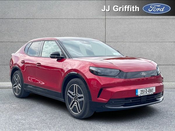 Ford Capri MPV, Electric, 2025, Red