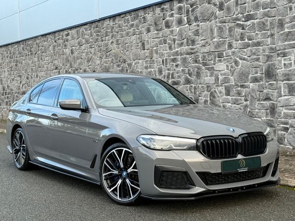 BMW 5-Series Saloon, Petrol Plug-in Hybrid, 2022, Grey
