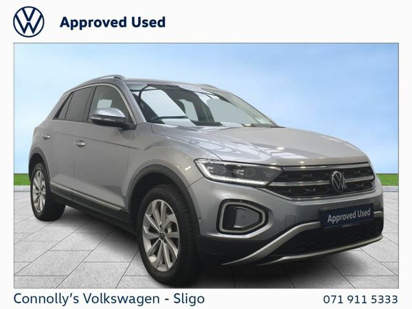Volkswagen T-Roc SUV, Petrol, 2023, Silver