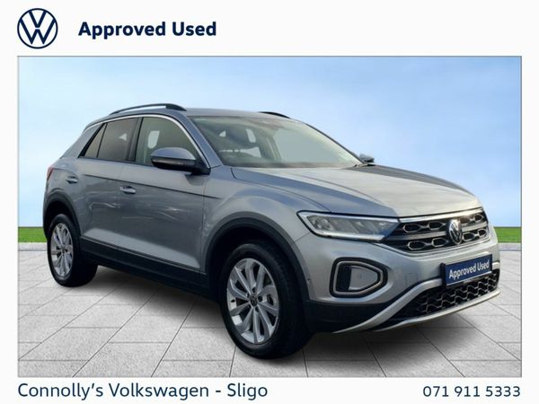 Volkswagen T-Roc SUV, Petrol, 2025, Silver
