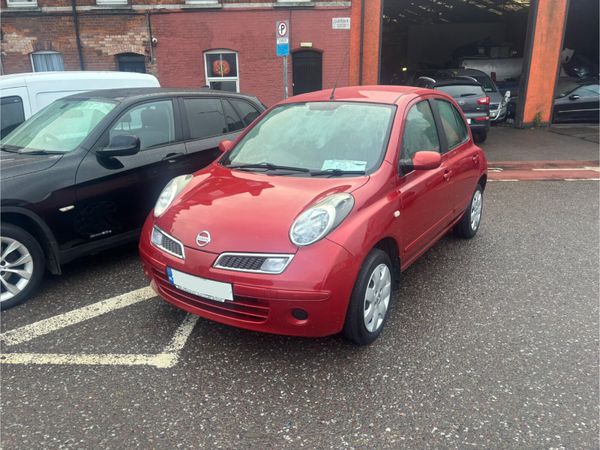 Nissan Micra Hatchback, Petrol, 2008, Red