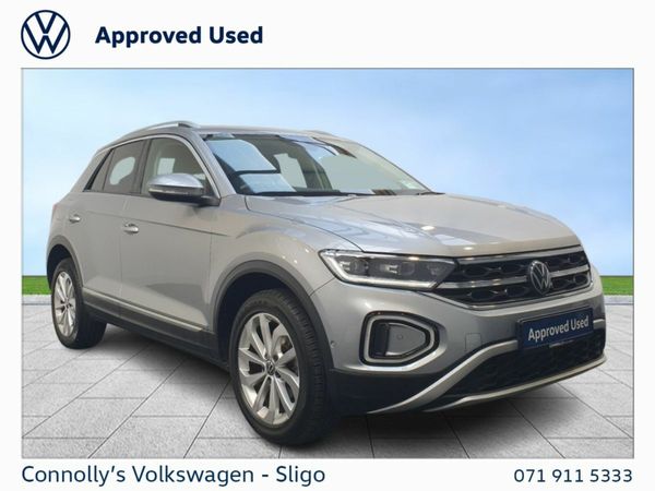 Volkswagen T-Roc SUV, Petrol, 2023, Silver