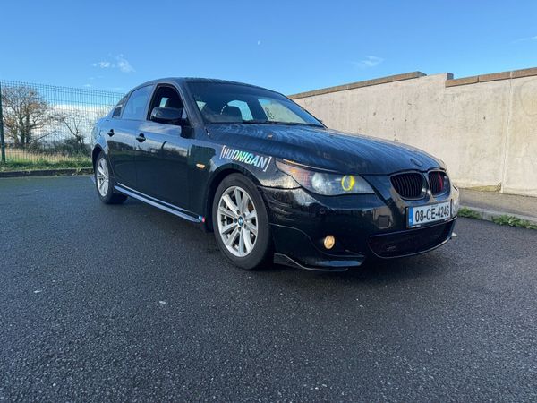 BMW 5-Series Saloon, Diesel, 2008, Black