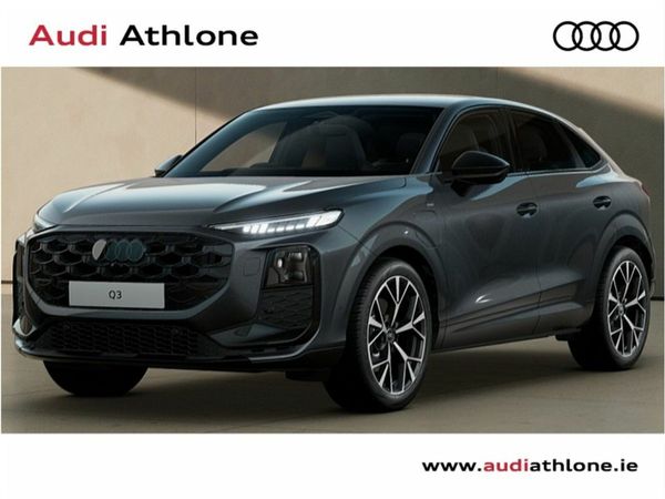 Audi Q3 SUV, Petrol Plug-in Hybrid, 2026, Grey