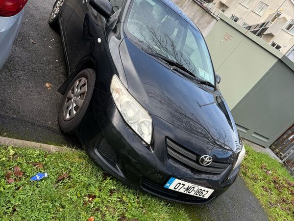 Toyota Corolla Saloon, Petrol, 2007, Black