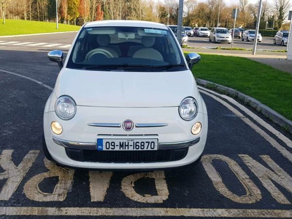 Fiat 500 Hatchback, Petrol, 2009, White