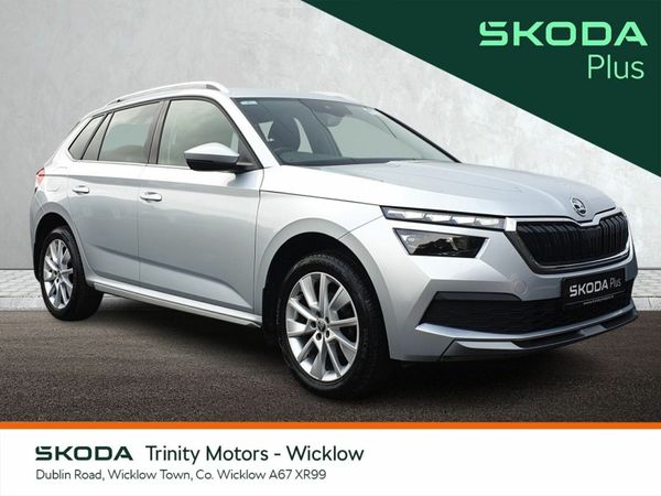 Skoda Kamiq Hatchback, Petrol, 2022, Silver