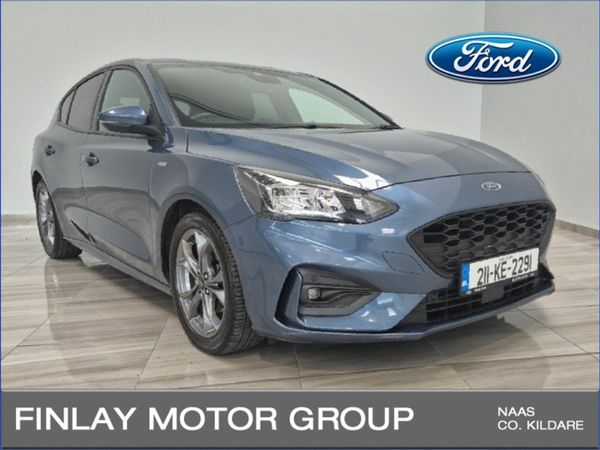 Ford Focus Hatchback, Petrol Hybrid, 2021, Blue