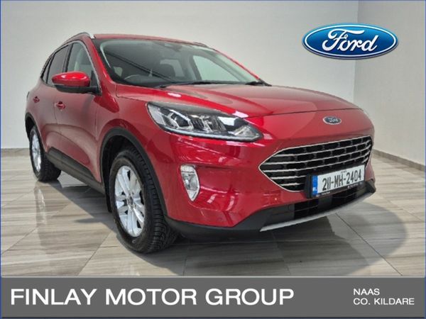 Ford Kuga SUV, Diesel Hybrid, 2021, Red