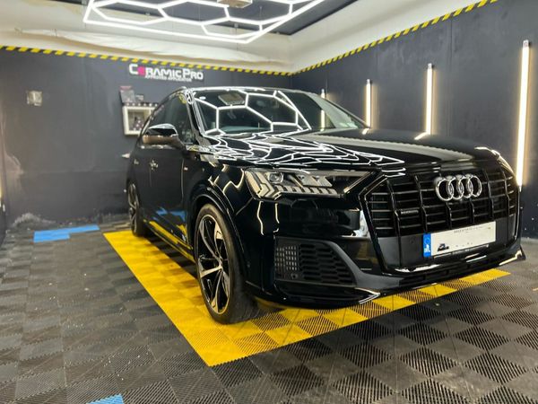 Audi Q7 SUV, Petrol Plug-in Hybrid, 2021, Black