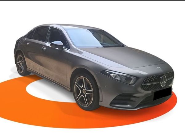Mercedes-Benz A-Class Saloon, Petrol Hybrid, 2022, Grey
