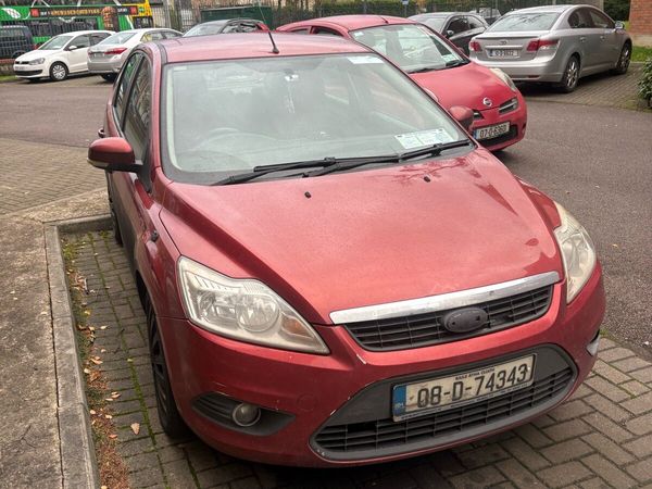 Ford Focus Hatchback, Diesel, 2008, Red