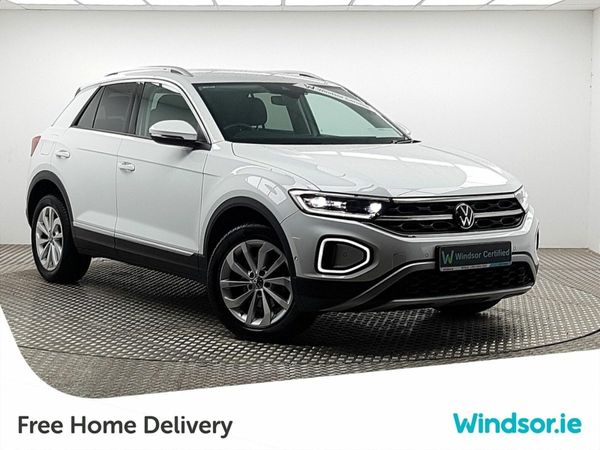 Volkswagen T-Roc SUV, Petrol, 2023, White