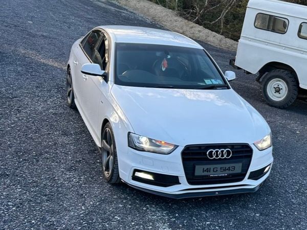 Audi A4 Saloon, Diesel, 2014, White