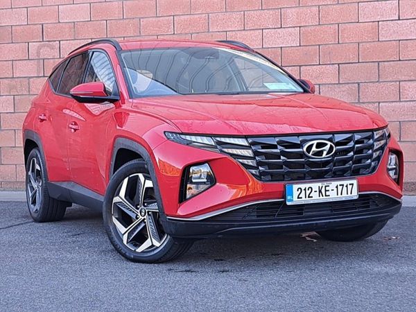 Hyundai Tucson SUV, Petrol Plug-in Hybrid, 2021, Red