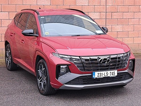 Hyundai Tucson SUV, Petrol Plug-in Hybrid, 2023, Red