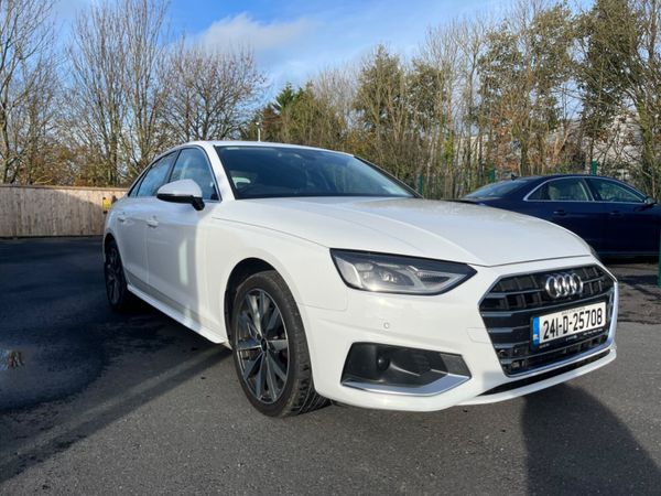 Audi A4 Saloon, Diesel, 2024, White
