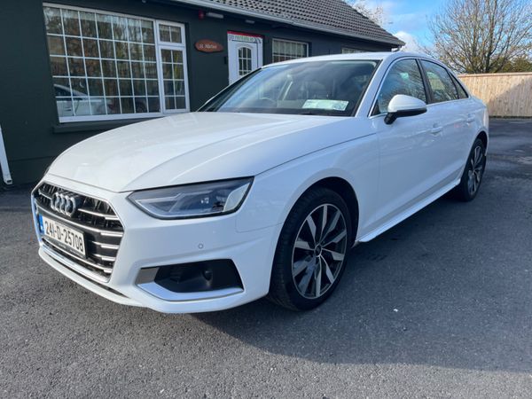 Audi A4 Saloon, Diesel, 2024, White