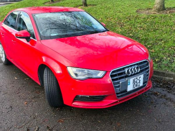 Audi A3 Saloon, Petrol, 2016, Red