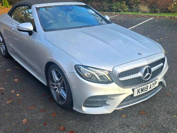Mercedes-Benz E-Class Convertible, Diesel, 2018, Silver