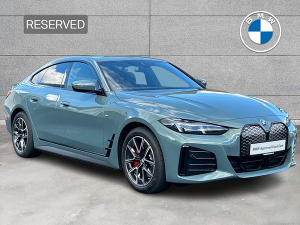 BMW i4 Saloon, Electric, 2025, Green