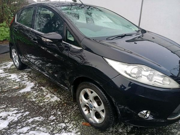 Ford Fiesta Hatchback, Diesel, 2009, Black