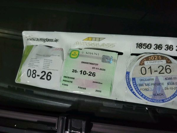 Ford Focus Hatchback, Petrol, 2006, Black