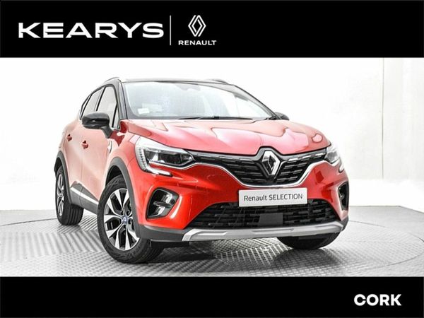 Renault Captur SUV, Petrol Plug-in Hybrid, 2021, Red
