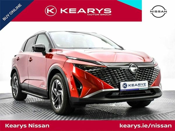 Nissan Qashqai SUV, Petrol Hybrid, 2025, Red